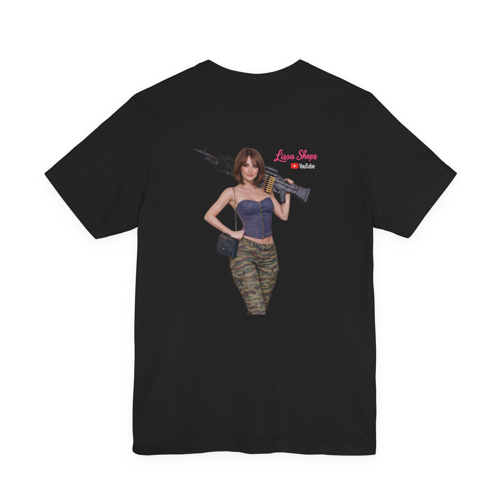 Lissa Shops "Army Girl" Pin-Up T-Shirt
