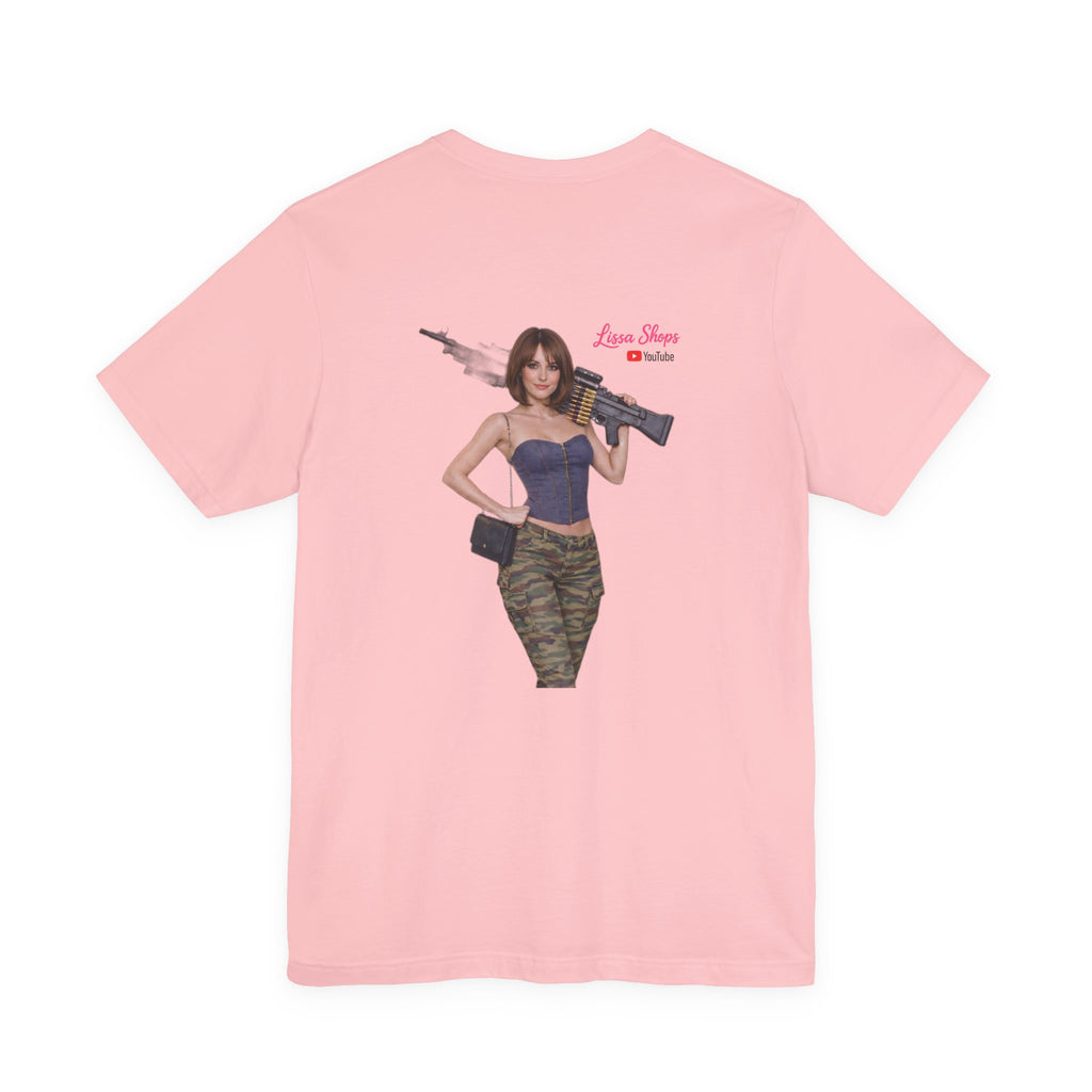 Lissa Shops "Army Girl" Pin-Up T-Shirt