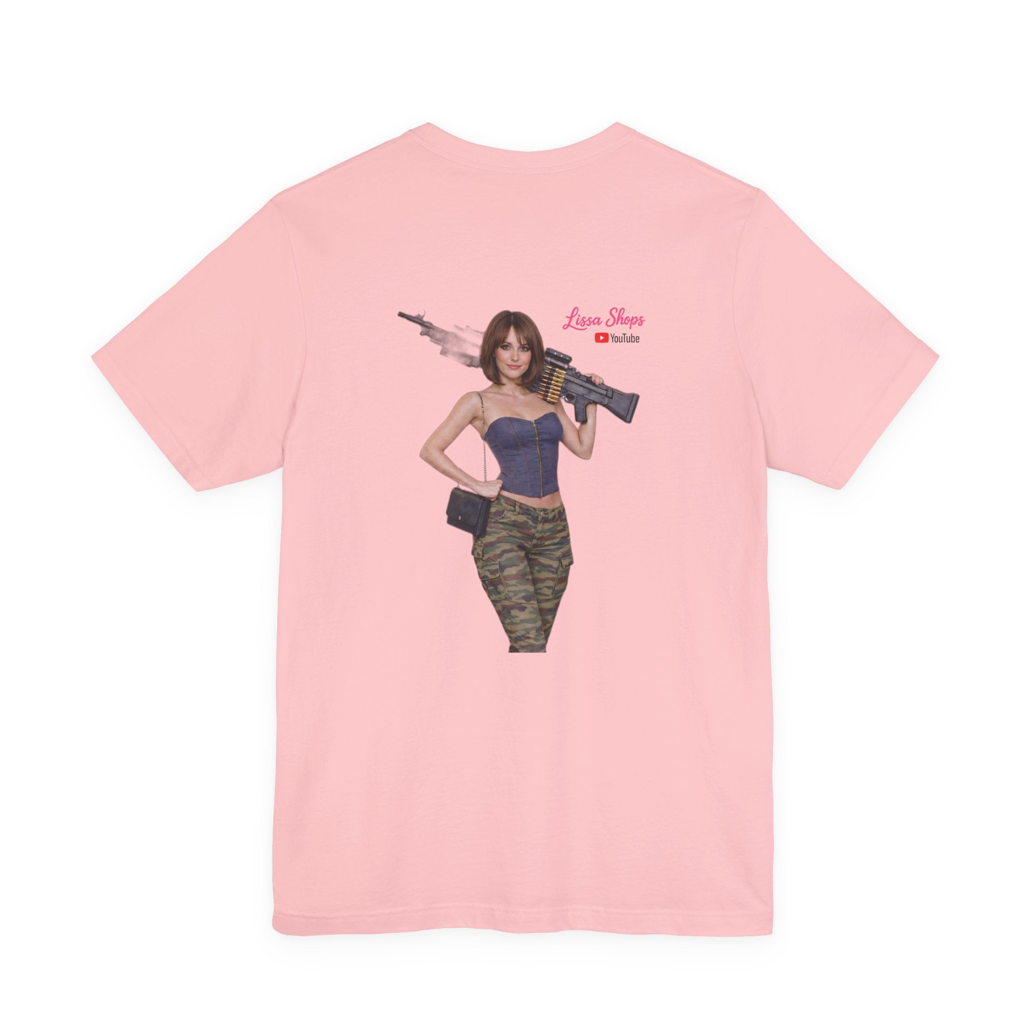 Lissa Shops "Army Girl" Pin-Up T-Shirt