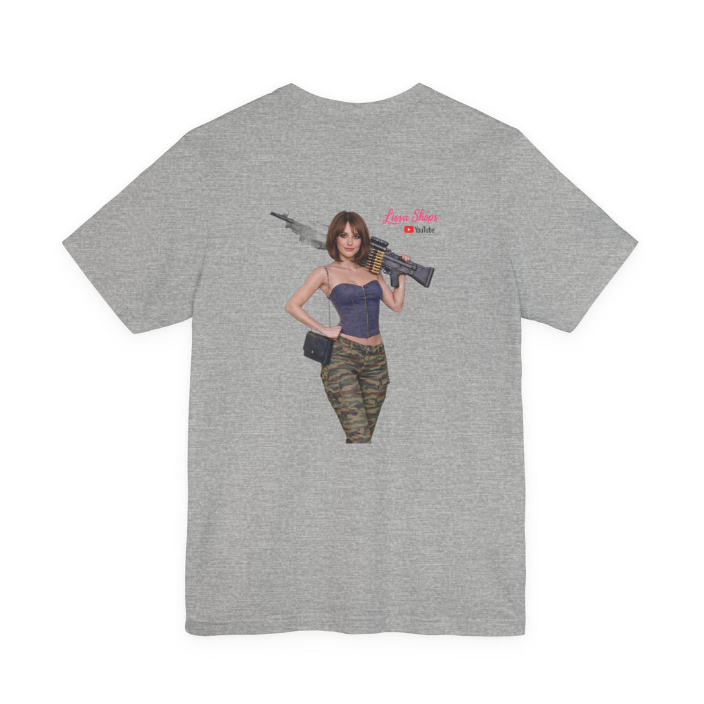 Lissa Shops "Army Girl" Pin-Up T-Shirt