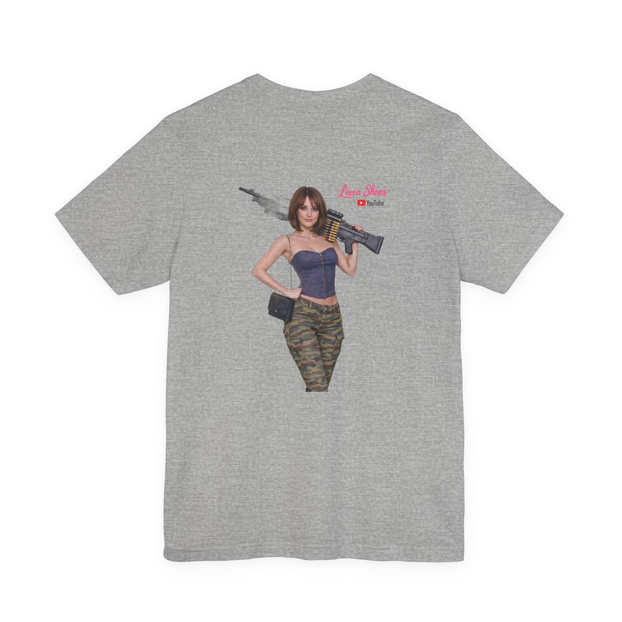 Lissa Shops "Army Girl" Pin-Up T-Shirt