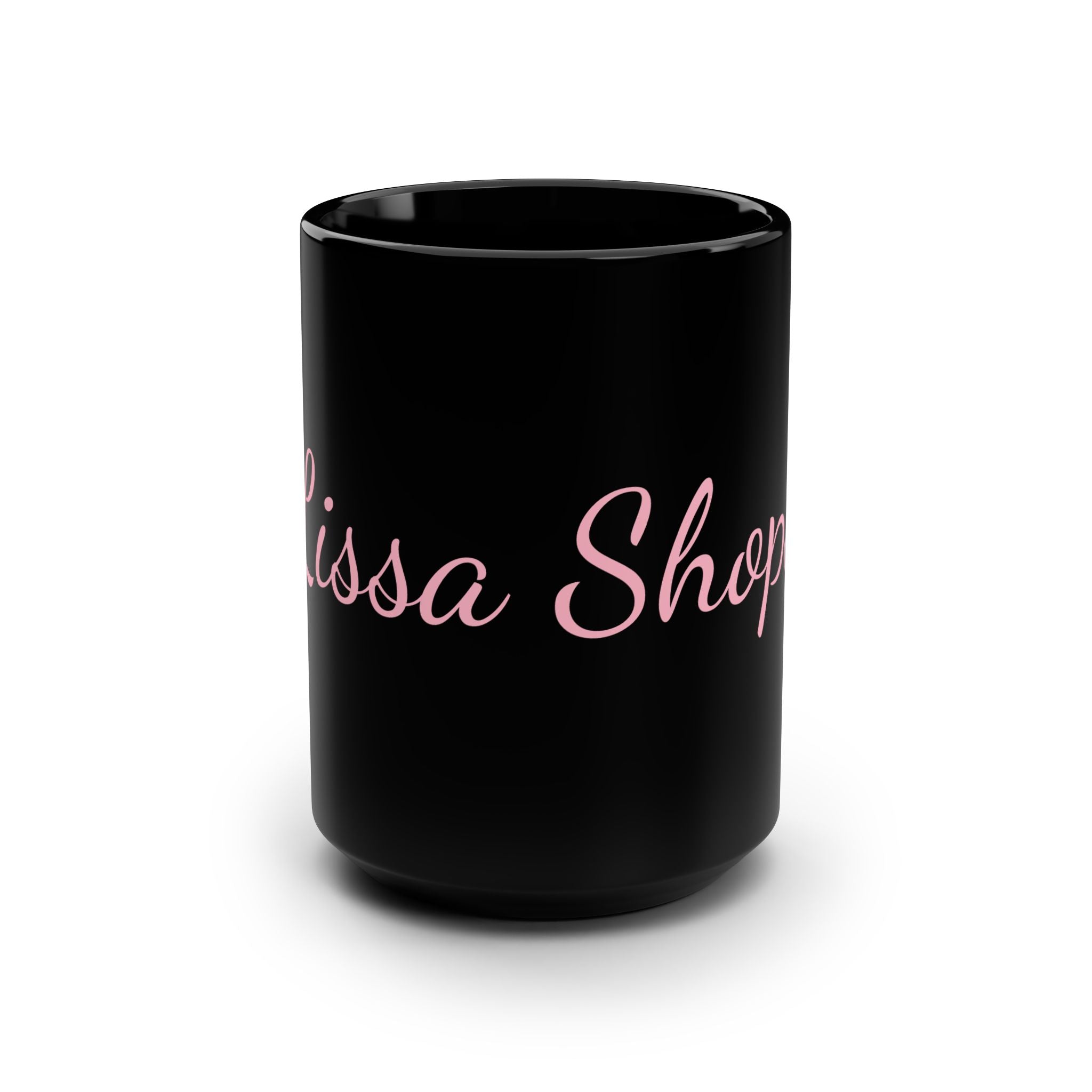 15oz Black Mug — Lissa Shops