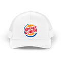 "Burger Queen" Retro Trucker Hat — LissaShops Vintage Fast Food Graphic Cap