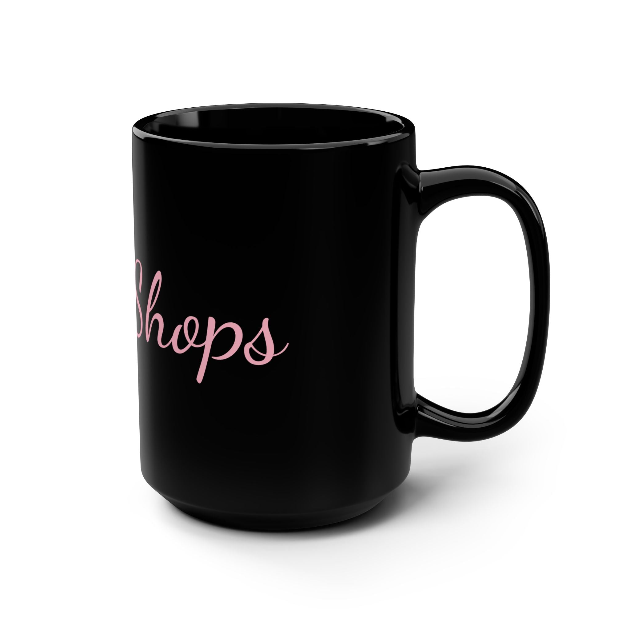 15oz Black Mug — Lissa Shops