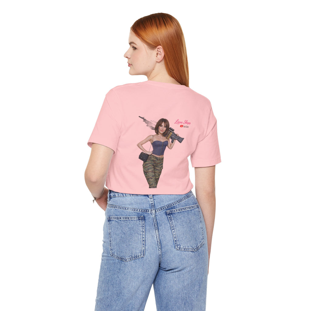 Lissa Shops "Army Girl" Pin-Up T-Shirt