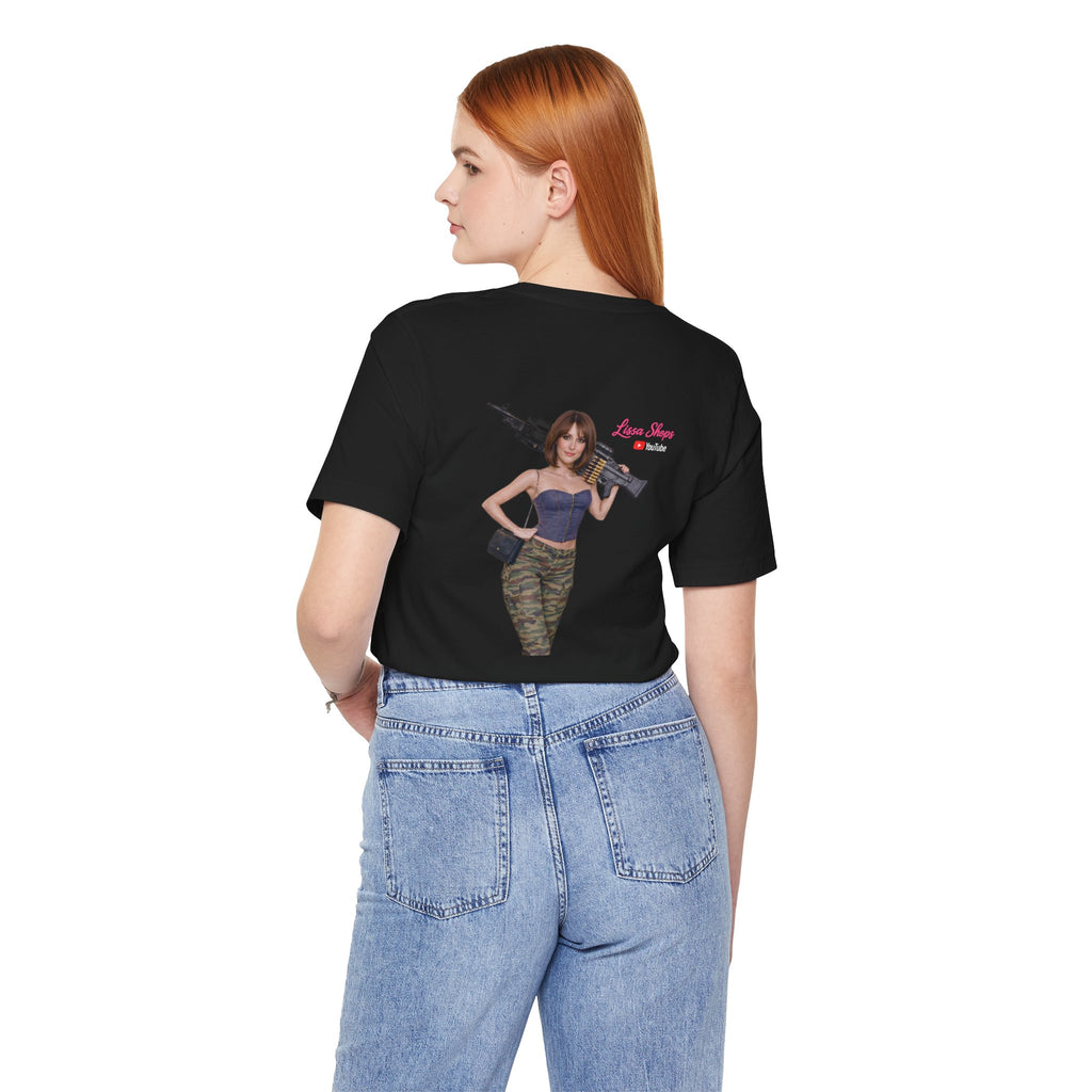 Lissa Shops "Army Girl" Pin-Up T-Shirt