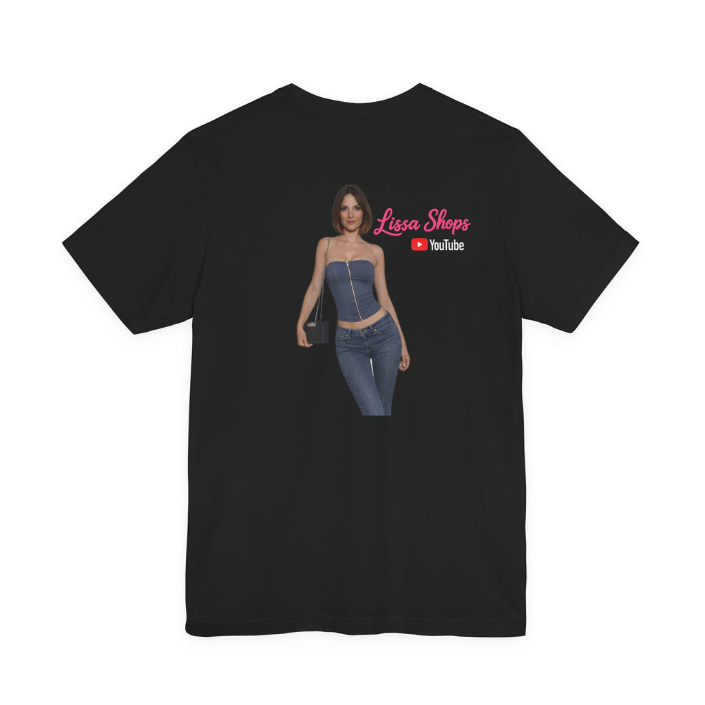 LS Lissa Shops Graphic Tee – 'Love Yourself' Retro Aesthetic Shirt